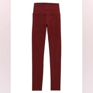 NWOT OFFLINE By Aerie OG The real  me High Waisted Legging Med Short Royal Berry